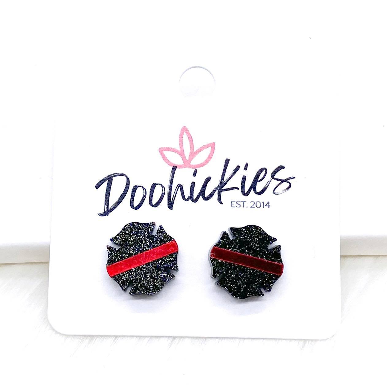 Red & Blue Line Ribbons & Badges by Doohickies Wholesale