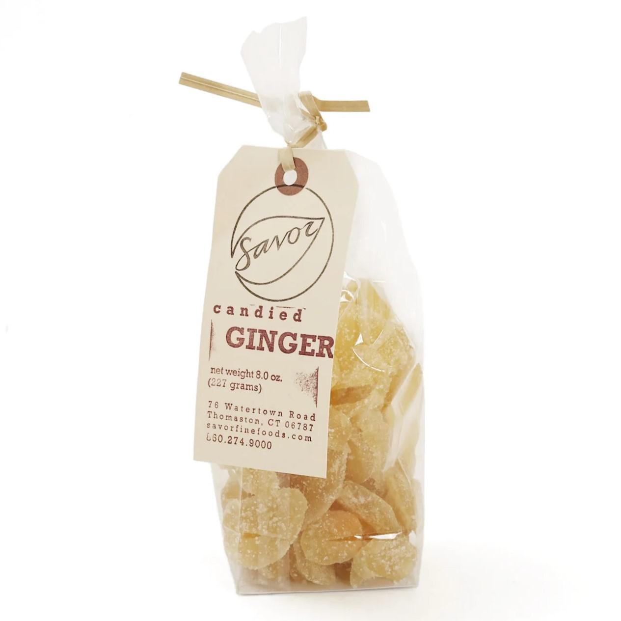 Savor Fine Foods - Candied Ginger (8OZ) by The Epicurean Trader