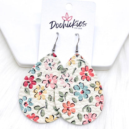 2.5" Bright Boho Blossom Mini Collection -Boho Earrings by Doohickies Wholesale