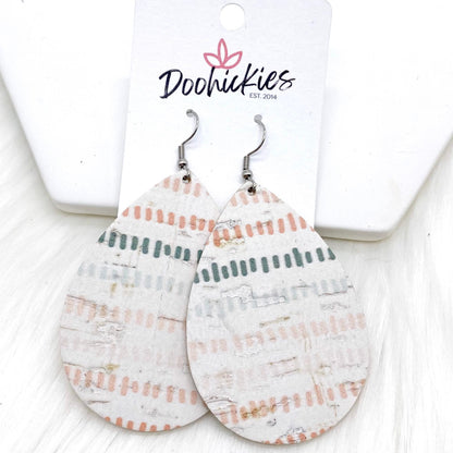 2.5" Boho Bliss Corkie Mini Collection -Boho Earrings by Doohickies Wholesale