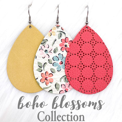 2.5" Bright Boho Blossom Mini Collection -Boho Earrings by Doohickies Wholesale