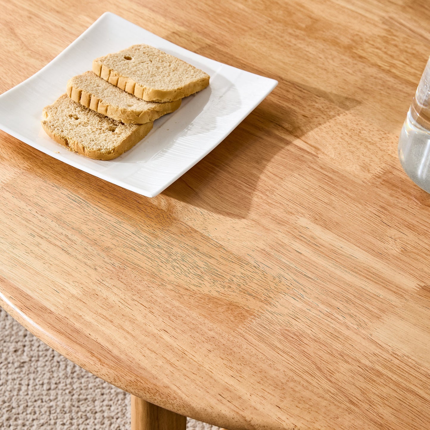 Natural Elegant Wooden Coffee Table by Blak Hom