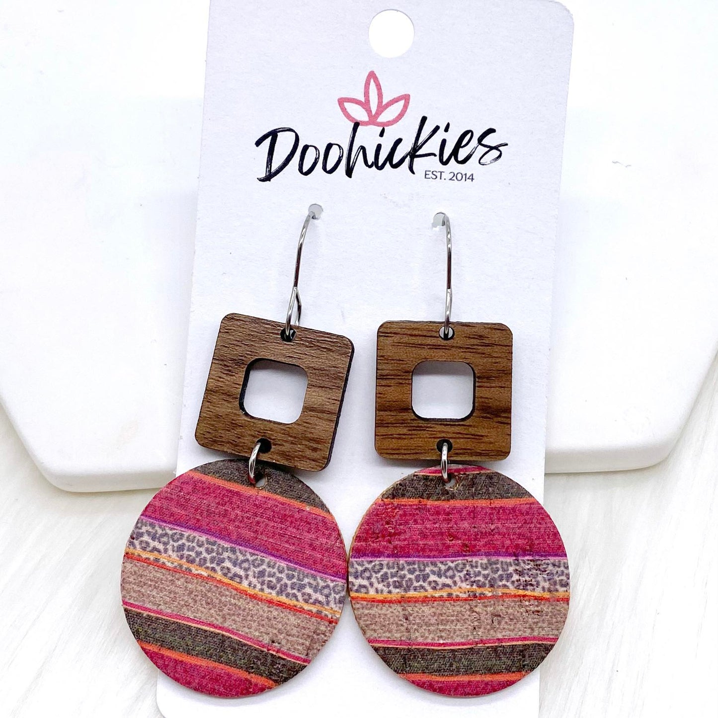 2" Boho Jojo's -Boho Earrings by Doohickies Wholesale