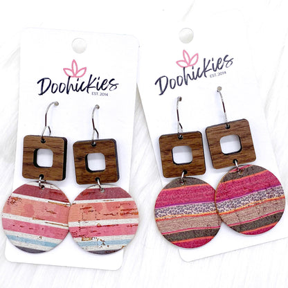 2" Boho Jojo's -Boho Earrings by Doohickies Wholesale