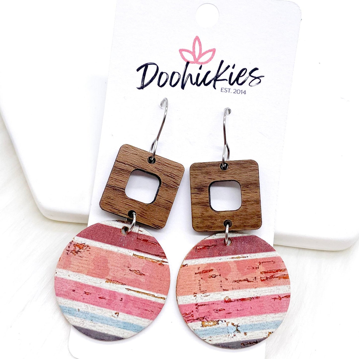 2" Boho Jojo's -Boho Earrings by Doohickies Wholesale