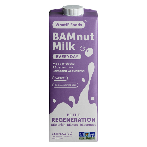 Whatif Foods - 'Everyday' BAMNut Milk (33.8OZ) by The Epicurean Trader