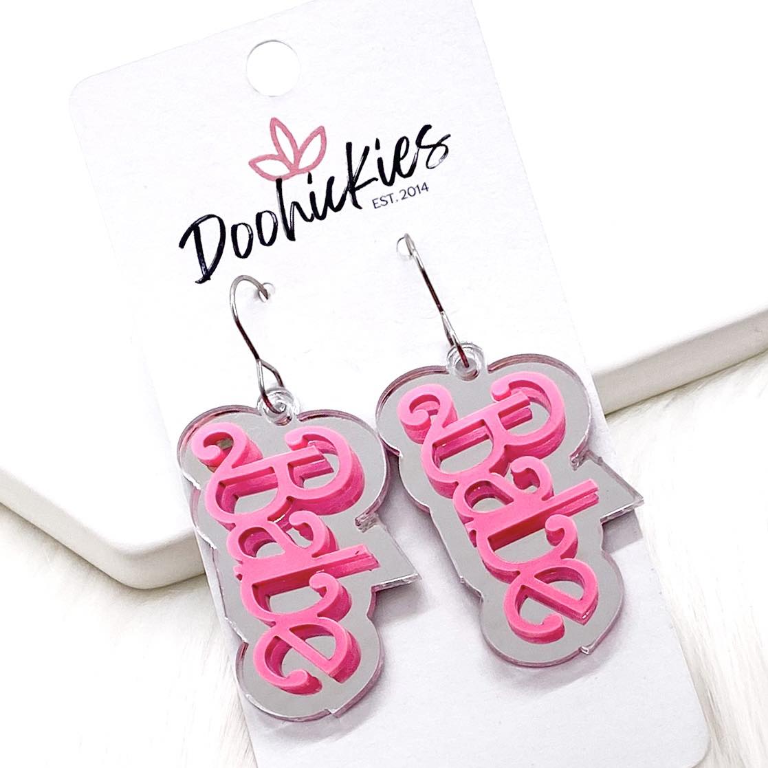 1.5" Babe Layered Acrylics by Doohickies Wholesale