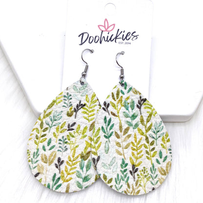 2.5" Just Leaves Mini Collection- Fall Earrings by Doohickies Wholesale