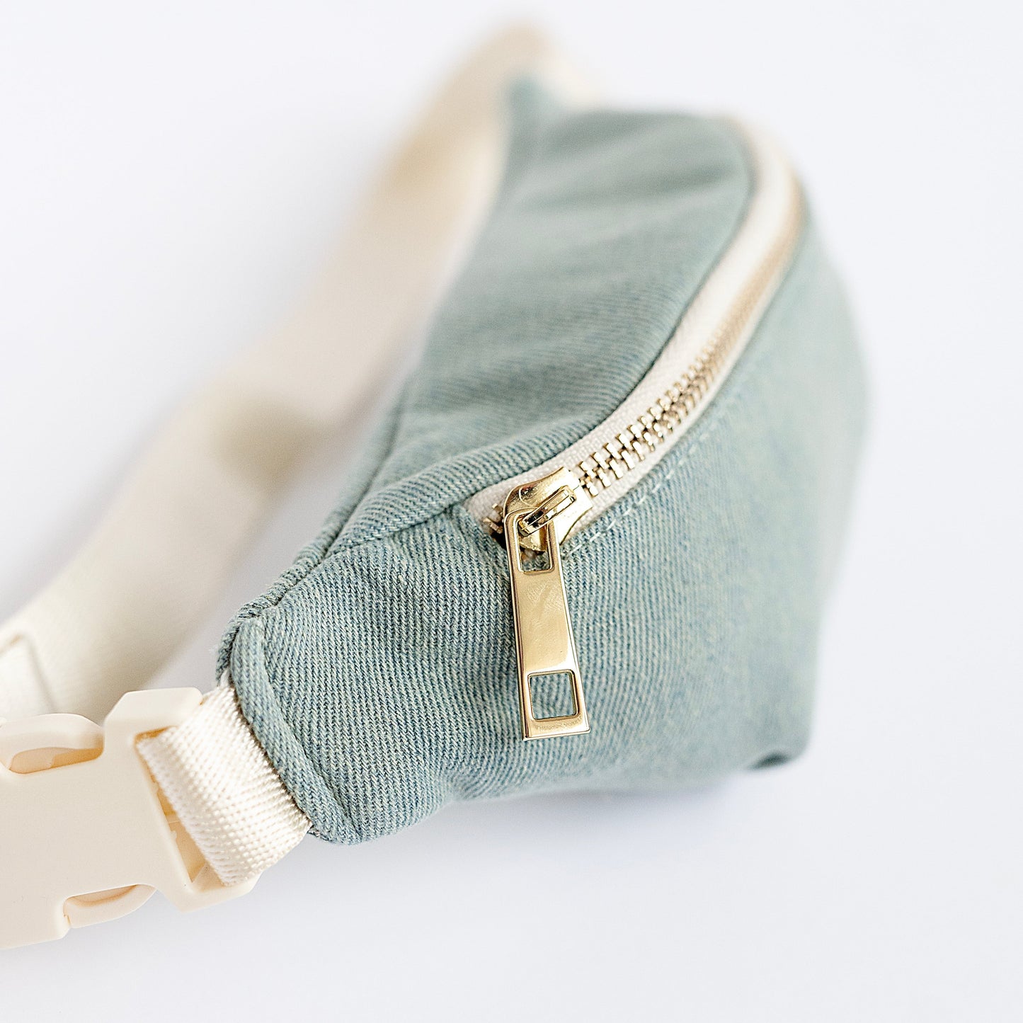 The Park Bag- Kids Denim Fanny Bag by Big Little Wish