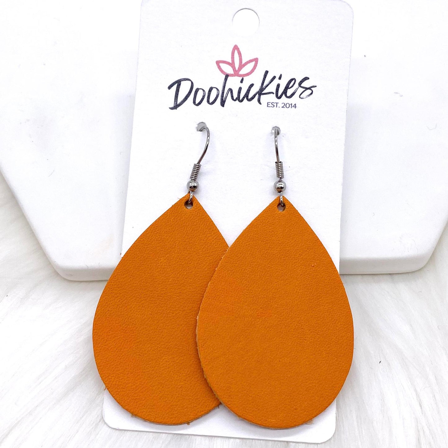 2" Autumn Leopard Mini Collection -Earrings by Doohickies Wholesale