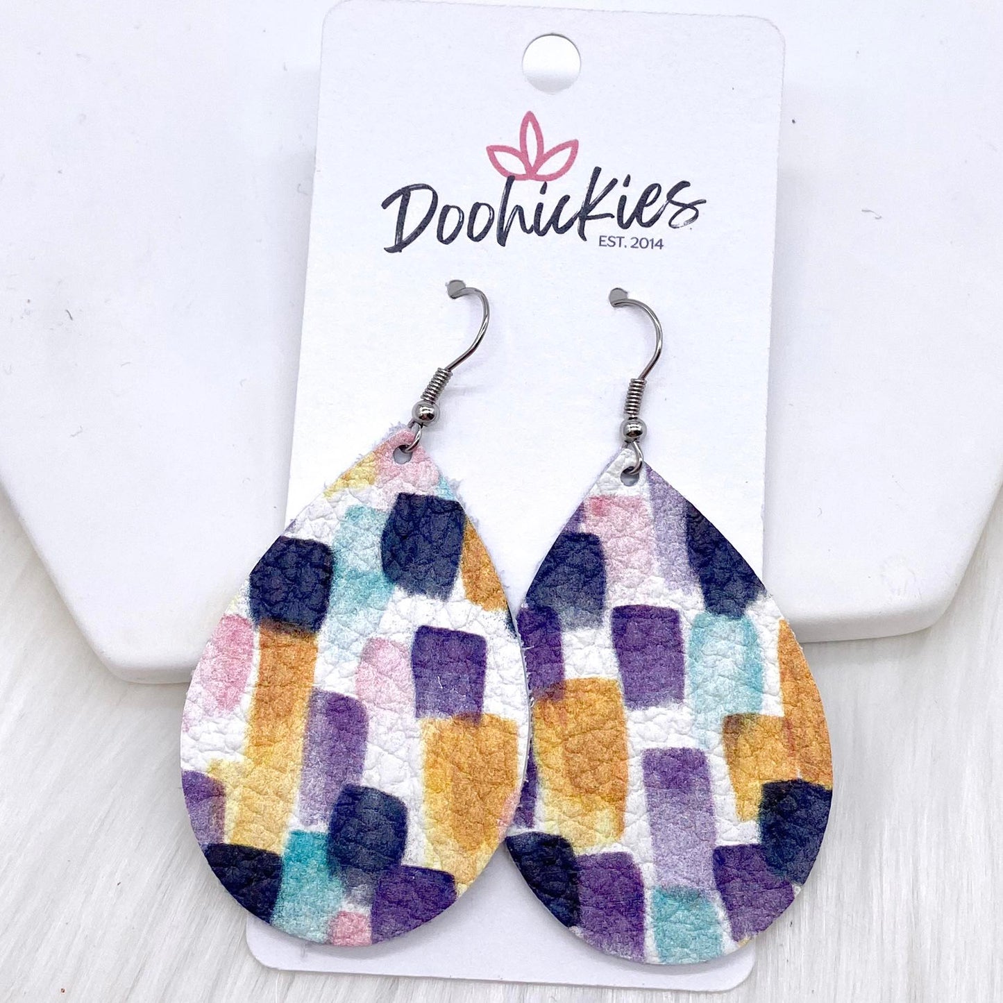 2" Autumn Rain Mini Collection -Earrings by Doohickies Wholesale