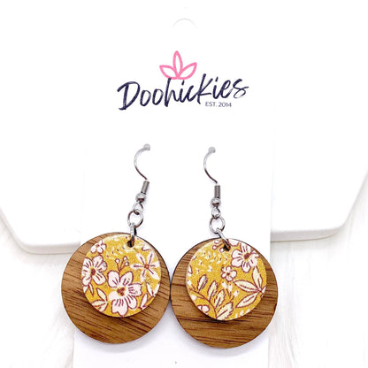 1.25" Dainty Fall Fling Ellas by Doohickies Wholesale