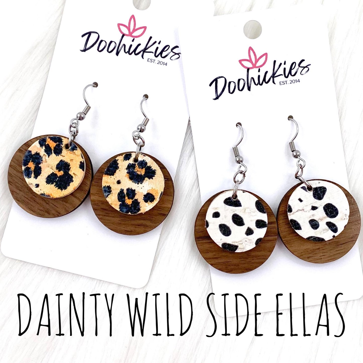 1.25 Dainty Wild Side Ellas by Doohickies Wholesale