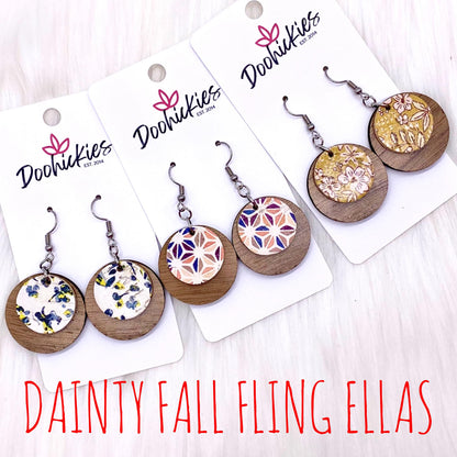 1.25" Dainty Fall Fling Ellas by Doohickies Wholesale