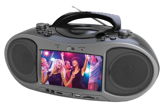 Naxa 7" Bluetooth® DVD Boombox (NDL-256) by Jupiter Gear Home