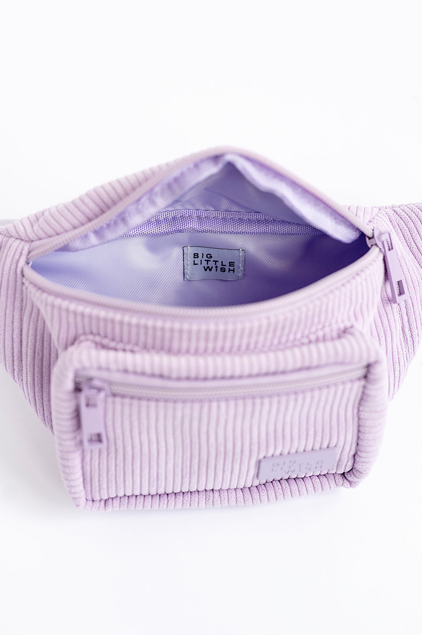 Kids Belt Bag- Lavender by Big Little Wish