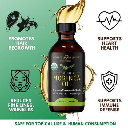 Moringa Oil by Mother Nature Organics