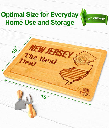 New Jersey Cutting Board, 15x10" by Royal Craft Wood