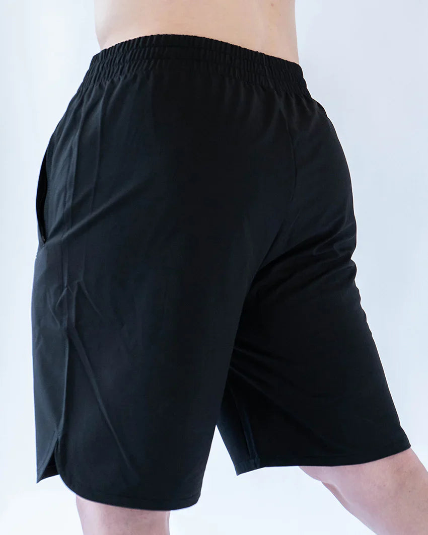 Iron Pulse Men's Black Identity Shorts *Final Sale* by Colorado Threads Clothing