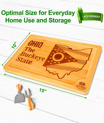 Ohio Cutting Board, 15x10" by Royal Craft Wood