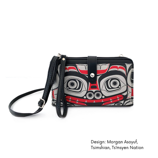 Smartphone Crossbody Bag w/Contemporary Indigenous Design by Made By Humans