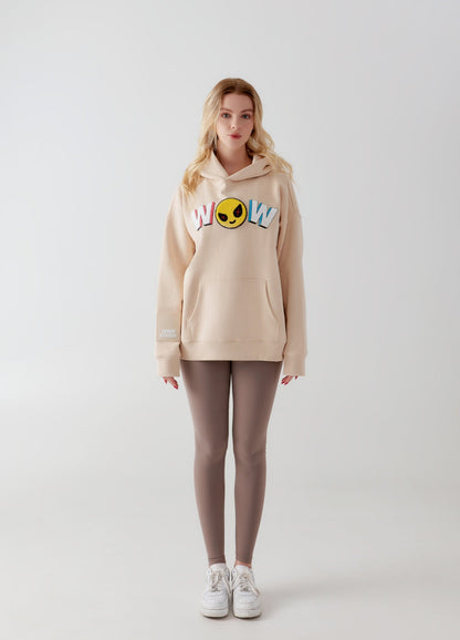 WOW  "Mood" Emoji Hoodie by Amoo