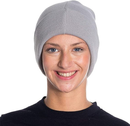 1 Pack - Acrylic Beanies for Women Soft Warm Knitted Winter Beanie Hat by Mars Outlet Store LLC