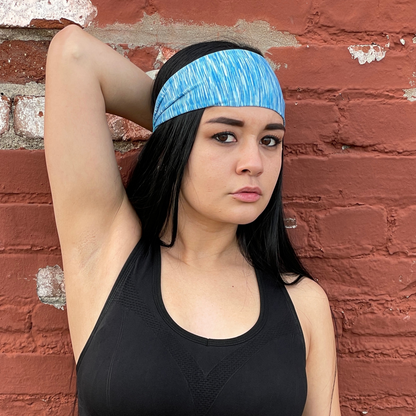 Extra-Wide Sport and Fitness Sweat Wicking Fitness Headband by Jupiter Gear Home