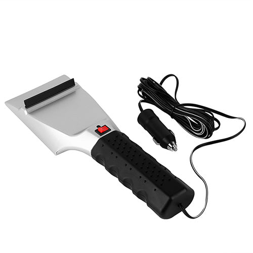 12V Car Electric Heated Ice Snow Scraper Window Ice Remover w/Squeegee 14FT Cable by VYSN