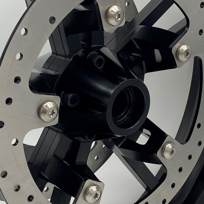 19-inch or 21-inch Front Wheel Enforcer Style with 14-inch Brake Rotor by GeezerEngineering LLC