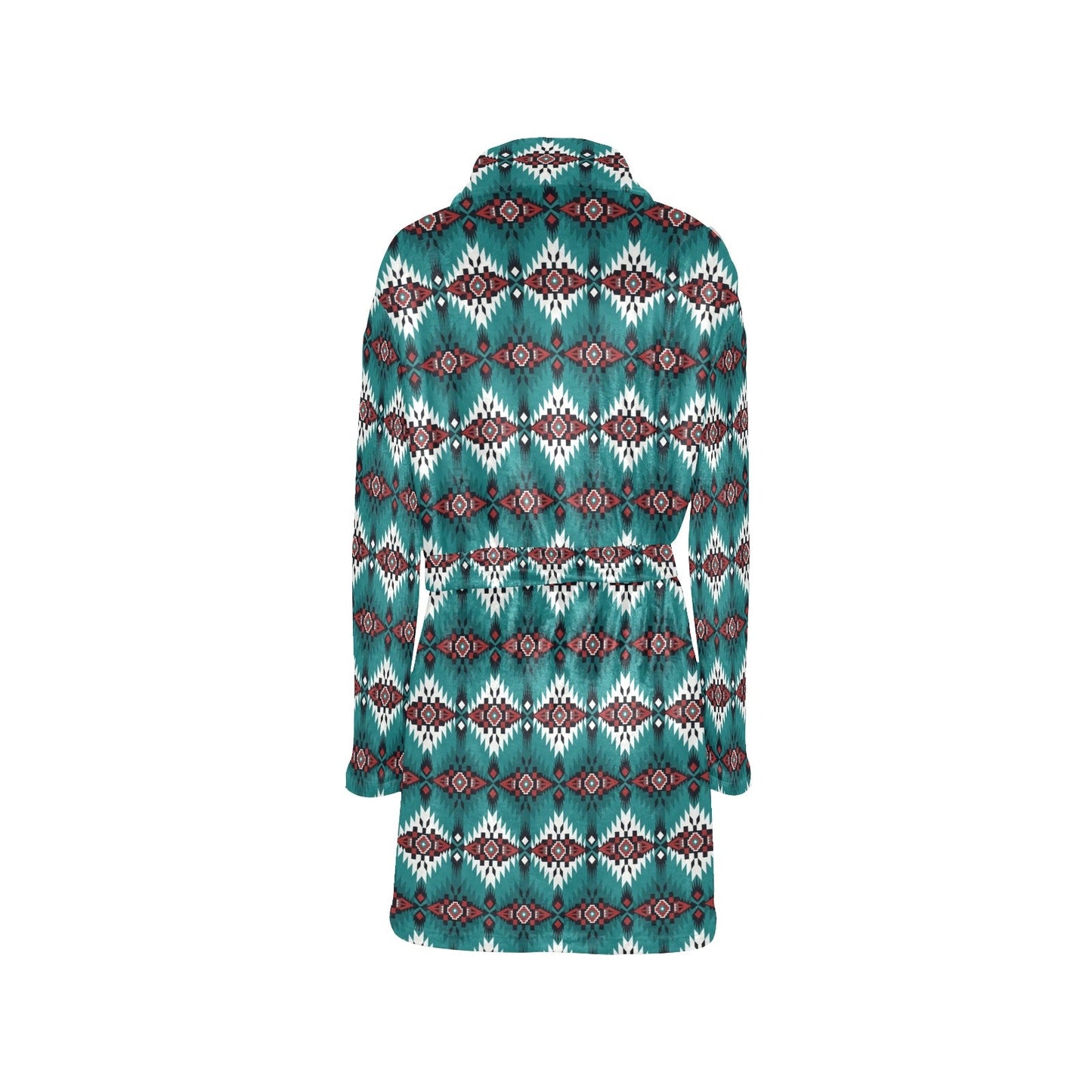 Teal Aztec Women's Western Bath Robe by Baha Ranch Western Wear