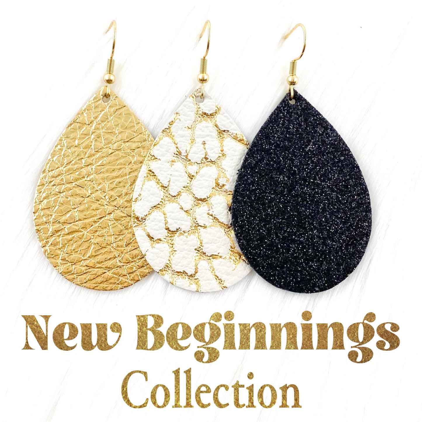 2" New Beginnings Mini Collection -New Years Earrings by Doohickies Wholesale