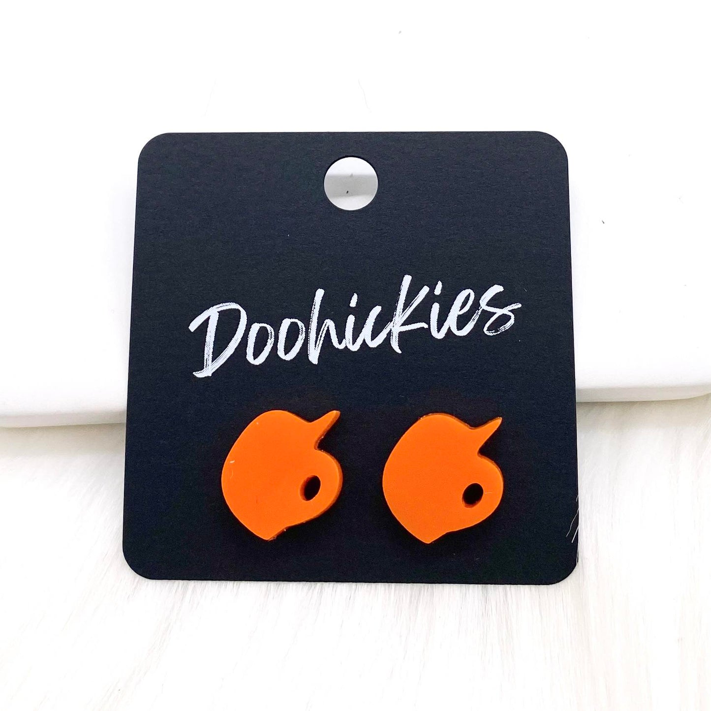 13mm Custom Ball Helmet Studs -Sports Earrings by Doohickies Wholesale