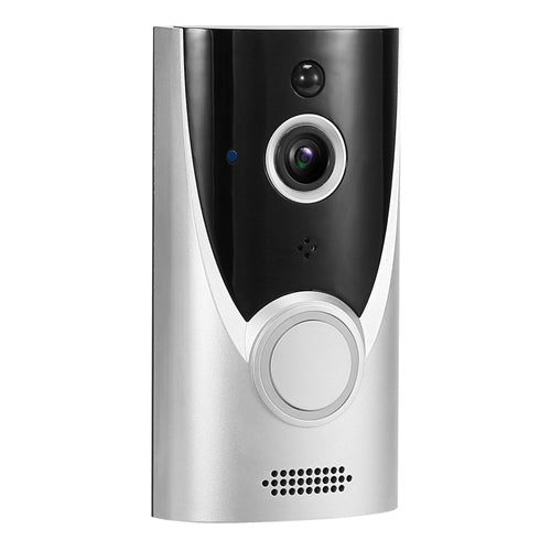 WiFi Video Doorbell Wireless Door Bell 720P HD WiFi Security Camera w/ Two-way Talk PIR Motion Detection IR Night Vision Home Security Camcorder Offic - White by VYSN