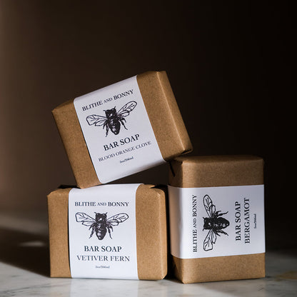 Vegan Bar Soap by Blithe and Bonny