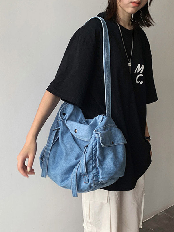 Original Cool Denim Sling Bag by migunica