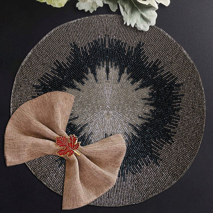 The Arminta Beaded Placemats by Decozen