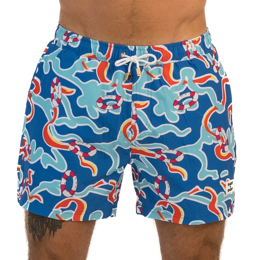 Oceanic Blue Shorts by East x East