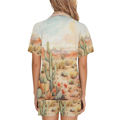 Watercolor Desert Women's Western Pajama Set by Baha Ranch Western Wear