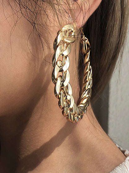 Original Cool Statement Chain Earrings by migunica