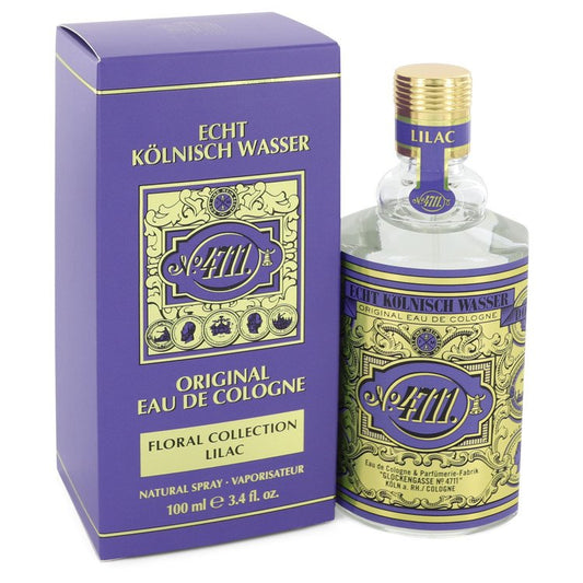 4711 Lilac by 4711 Eau De Cologne Spray (Unisex) 3.4 oz for Men by Avera Group