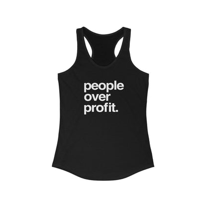 People Over Profit | Women's Tank Top by The Happy Givers