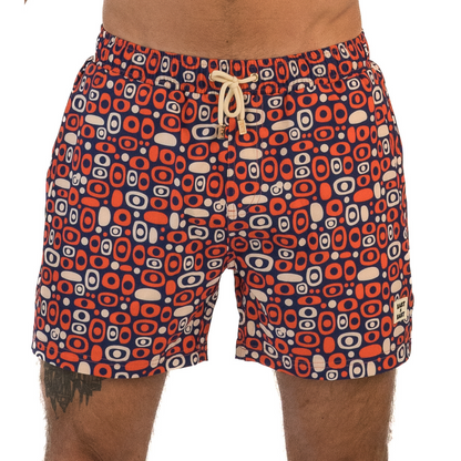 Cosmic Tropics Shorts / Red by East x East