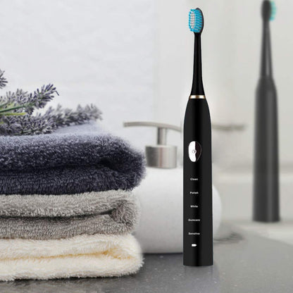 MySonic All Clear Powered Tooth Brush Set by VistaShops