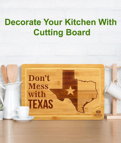 Texas Cutting Board, 15x10" by Royal Craft Wood