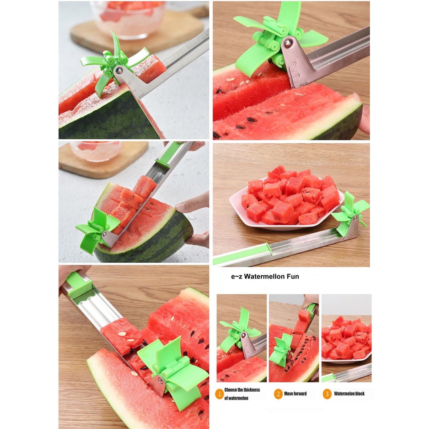 Windmill Runway Watermelon Cuber by VistaShops