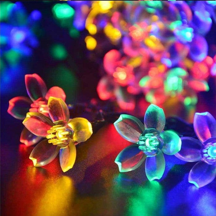 Solar Cherry Blossom Lights All Weatherproof by VistaShops