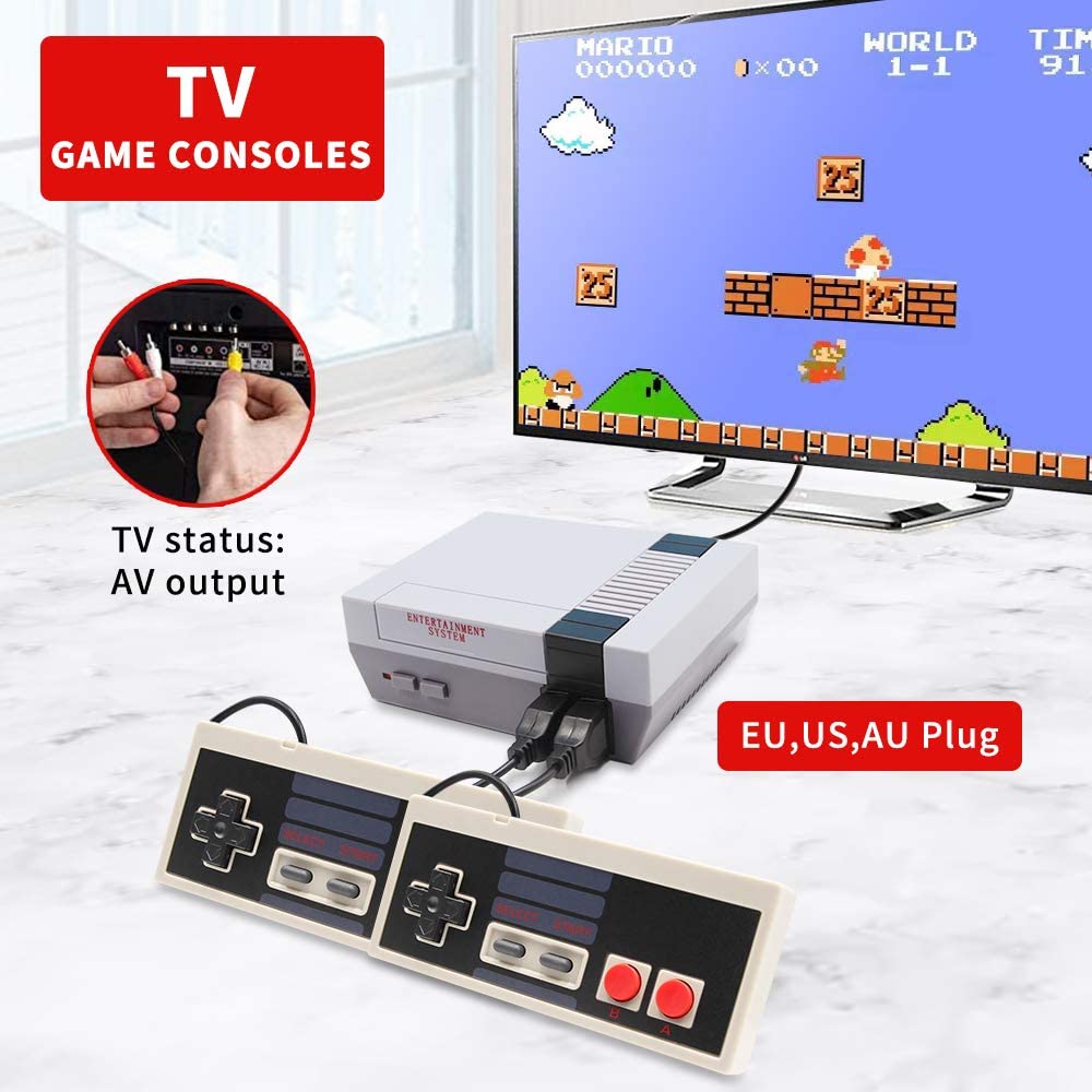 Retro Inspired Game Console 620 Games Loaded by VistaShops