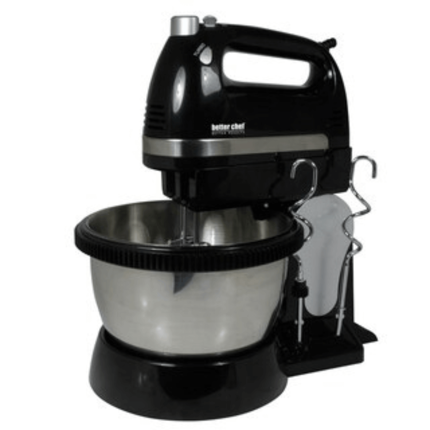 Better Chef 350W 5-Speed-plus-Boost Hand and Stand Mixer w Bowl by Jupiter Gear Home