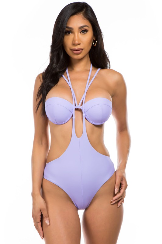 ONE-PIECE FASHIONABLE BATHING SUIT